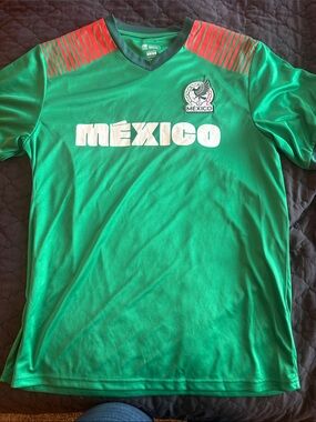 Mexico Green Short-Sleeve Soccer Jersey